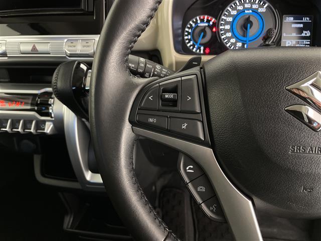 クロスビー ＨＹＢＲＩＤ　ＭＺ　社外ディスプレイオーディオ＆ＵＳＢ＆ＢＴ／クルーズコントロール／車線逸脱警報／衝突軽減ブレーキ／ダウンヒルアシストコントロール／ヒルスタートアシストアシスト／アイドリングストップ／パドルシフト（11枚目）