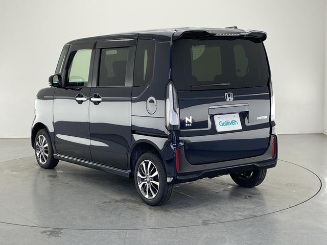 N-BOXカスタム ベースグレード ホンダセンシング/アダプティブクルーズコントロール/レーンキープアシスト/衝突軽減ブレーキ/コーナーセンサー/先行車発進告知/標識認識表示/片側パワースライドドア/前席シートヒーター/LEDライト(3枚目)