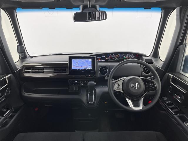Ｎ－ＢＯＸカスタム Ｇ・Ｌホンダセンシング　社外ナビ　地デジＴＶ　バックカメラ　４ＷＤ　パワースライドドア　前席シートヒーター　スマートキー　プッシュスタート　ビルトインＥＴＣ　ドアミラーヒーター　アイドリングストップ　衝突被害軽減ブレーキ（2枚目）