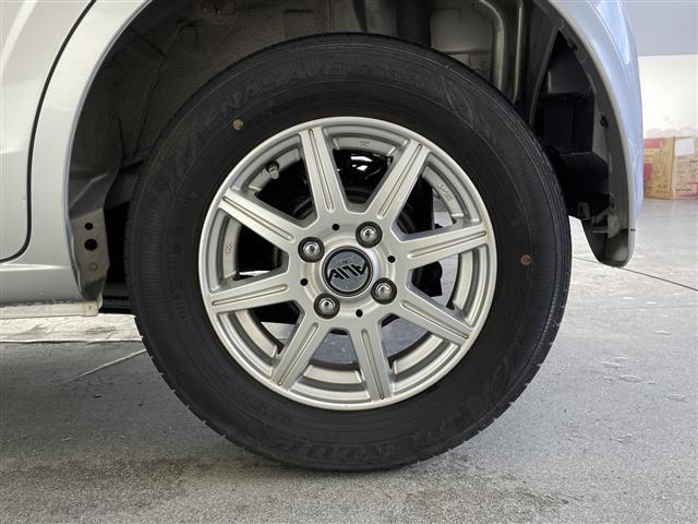 アルト Ｆ　☆純正オーディオ（ＣＤ／ＡＵＸ／ＡＭ／ＦＭ）☆運転席シートヒーター☆ヘッドライトレベライザー☆鉄チンスタッドレス４本車載☆リモコンキー☆スペアキー☆取扱説明書☆保証書（35枚目）