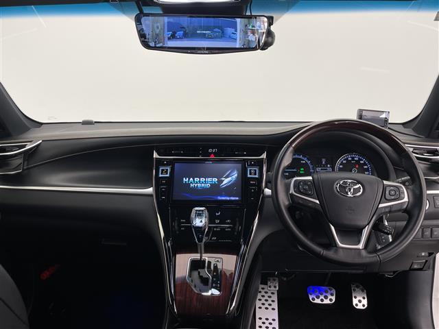 ハリアーハイブリッド プレミアム　４ＷＤ　サンルーフ　９インチ社外ＳＤナビ　フルセグＴＶ　ＤＶＤ　　バックカメラ　トヨタセーフティセンス　盗難防止装置　電動リアゲート　社外デジタルインミラー　全方位ドライブレコーダー（42枚目）