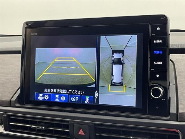 オデッセイハイブリッド ｅ：ＨＥＶアブソルート・ＥＸ　純正１０型ナビ　ＨＤＭＩ　全方位カメラ　純正後席モニター　ＡｐｐｌｅＣａｒＰｌａｙ　電動リアゲート　パーキングアシスト　ホンダセンシング　衝突軽減　レーダークルーズ　両側パワスラ　純正ドラレコ　ＥＴＣ（3枚目）