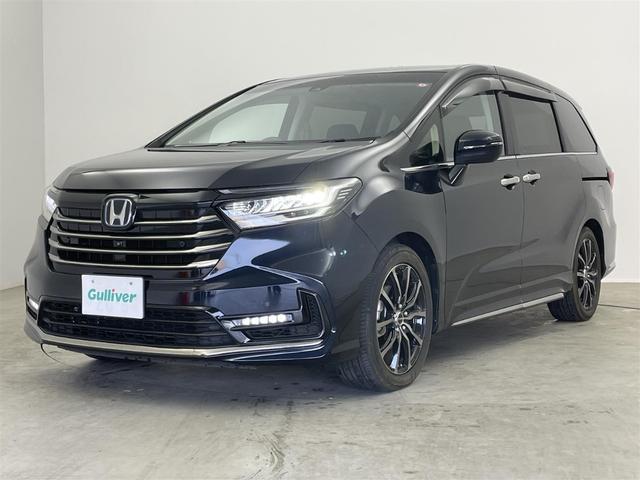 オデッセイハイブリッド ｅ：ＨＥＶアブソルート・ＥＸ　純正１０型ナビ　ＨＤＭＩ　全方位カメラ　純正後席モニター　ＡｐｐｌｅＣａｒＰｌａｙ　電動リアゲート　パーキングアシスト　ホンダセンシング　衝突軽減　レーダークルーズ　両側パワスラ　純正ドラレコ　ＥＴＣ（40枚目）