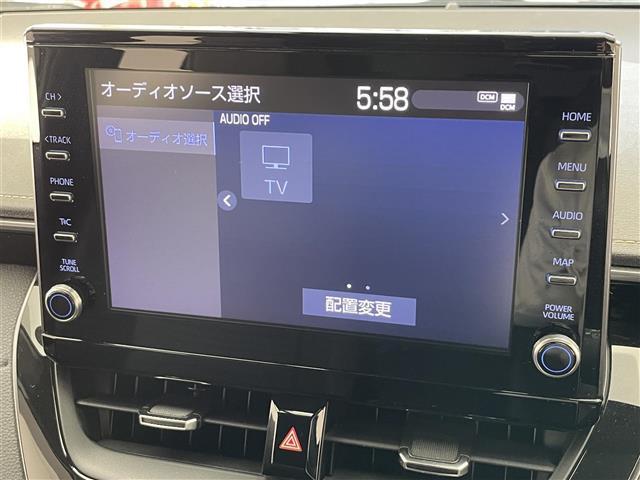 カローラツーリング ハイブリッド　ダブルバイビー　純９型ＤＡ　フルセグＴＶ　Ｂｌｕｅｔｏｏｔｈ　バックカメラ　トヨタセーフティセンス　衝突軽減　レーンキーフ゜　黒ハーフレザー　電子パーキング　純正ドラレコ　ＥＴＣ　ワイヤレス充電　スマートキー　禁煙車（12枚目）