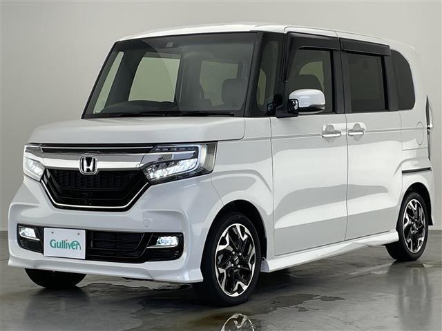 Ｎ－ＢＯＸカスタム Ｇ・Ｌターボホンダセンシング　純正８型ナビ　バックカメラ　禁煙車　前後ドラレコ　ＥＴＣ　シートヒーター　両側パワースライドドア　ホンダセンシング　パドルシフト　ターボ搭載　ＬＥＤヘッドライト　黒ハーフレザー　追従クルコン　衝突軽減（18枚目）