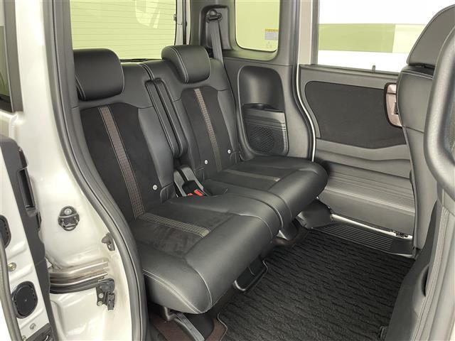 Ｎ－ＢＯＸカスタム Ｇ・Ｌターボホンダセンシング　純正８型ナビ　バックカメラ　禁煙車　前後ドラレコ　ＥＴＣ　シートヒーター　両側パワースライドドア　ホンダセンシング　パドルシフト　ターボ搭載　ＬＥＤヘッドライト　黒ハーフレザー　追従クルコン　衝突軽減（22枚目）