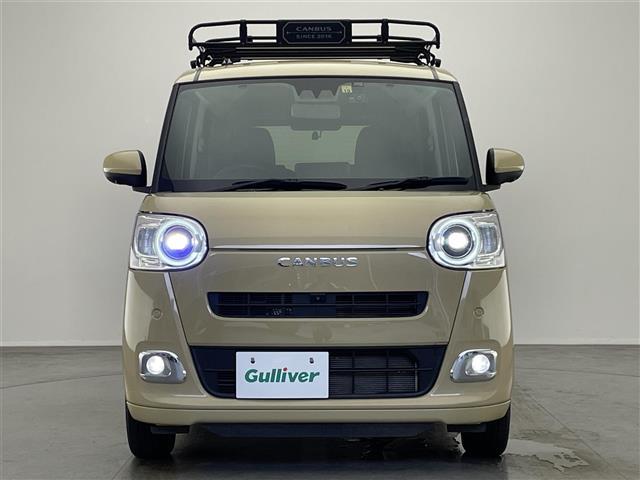 ムーヴキャンバス セオリーＧ　社外ナビ　純正ルーフキャリア　全方位カメラ　禁煙　フルセグＴＶ　シートヒーター　ＭＩＮＩＬＩＴＥホイール　ＤＶＤ再生　前後ドラレコ　両側パワスラ　スマートアシストＩＩＩ　衝突軽減　オートハイビーム　フ（37枚目）