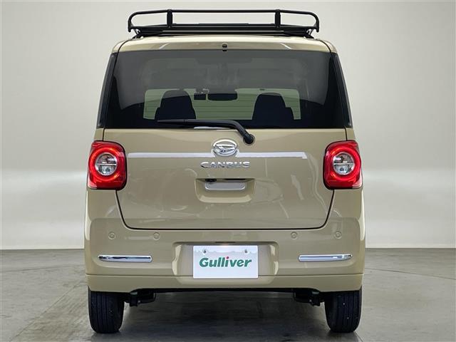 ムーヴキャンバス セオリーＧ　社外ナビ　純正ルーフキャリア　全方位カメラ　禁煙　フルセグＴＶ　シートヒーター　ＭＩＮＩＬＩＴＥホイール　ＤＶＤ再生　前後ドラレコ　両側パワスラ　スマートアシストＩＩＩ　衝突軽減　オートハイビーム　フ（38枚目）
