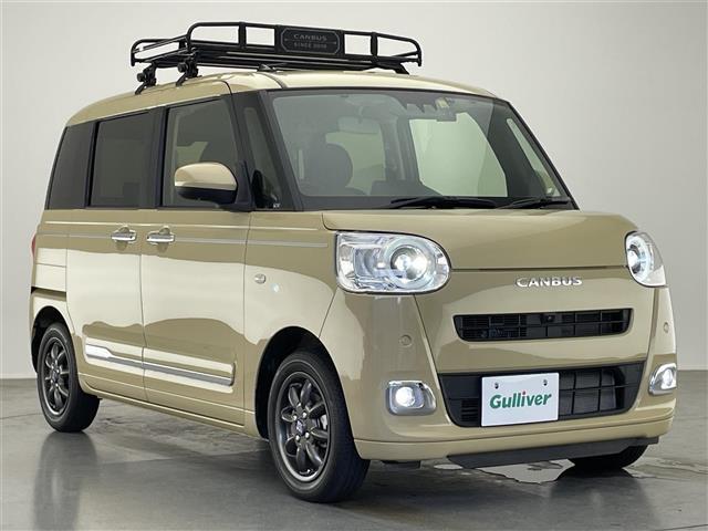 ムーヴキャンバス セオリーＧ　社外ナビ　純正ルーフキャリア　全方位カメラ　禁煙　フルセグＴＶ　シートヒーター　ＭＩＮＩＬＩＴＥホイール　ＤＶＤ再生　前後ドラレコ　両側パワスラ　スマートアシストＩＩＩ　衝突軽減　オートハイビーム　フ（41枚目）