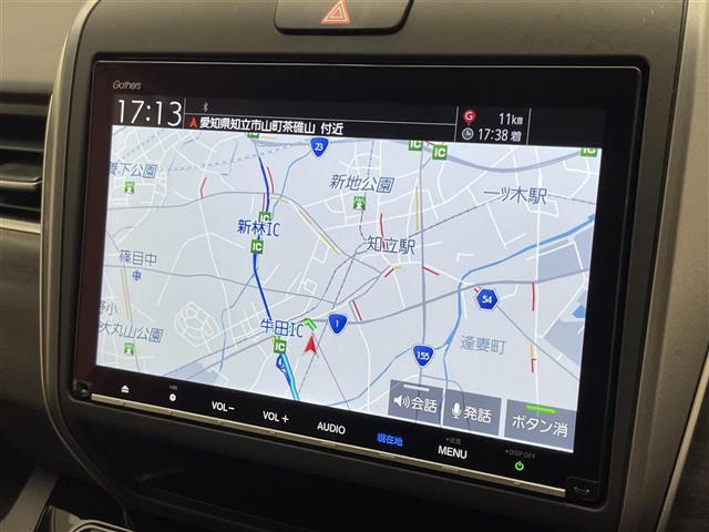 フリードハイブリッド ハイブリッド・Ｇブラックスタイル　純正９型ナビ　両側パワスラ　追従クルコン　禁煙車　フルセグＴＶ　ＤＶＤ　ホンダセンシング　ＥＴＣ　バックカメラ　シートヒーター　衝突軽減　コーナーセンサー　ＬＥＤライト　純正マット　ロールサンシェード（5枚目）