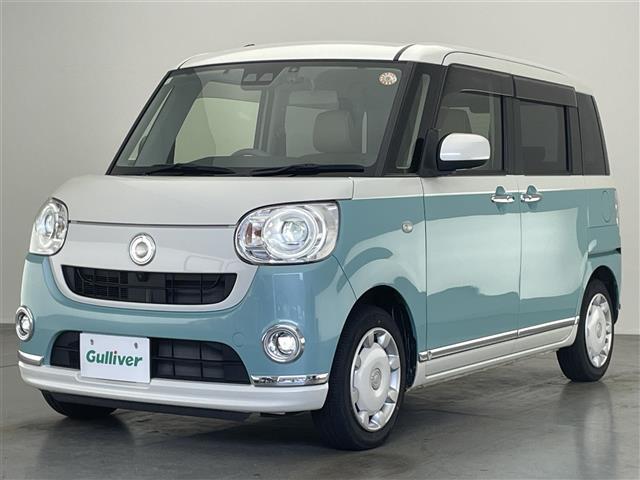 ムーヴキャンバス Ｇメイクアップリミテッド　ＳＡＩＩＩ　純正８型ナビ　全方位カメラ　禁煙　両側パワスラ　Ｂｌｕｅｔｏｏｔｈ　フルセグＴＶ　ＤＶＤ　ドラレコ　ＥＴＣ　スマートアシストＩＩＩ　衝突軽減　アイドリングストップ　オートハイビーム　ＬＥＤライト　フォ（18枚目）