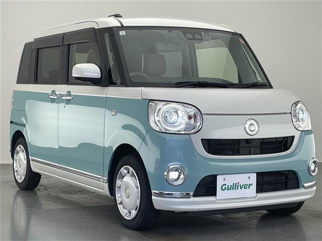 ムーヴキャンバス Ｇメイクアップリミテッド　ＳＡＩＩＩ　純正８型ナビ　全方位カメラ　禁煙　両側パワスラ　Ｂｌｕｅｔｏｏｔｈ　フルセグＴＶ　ＤＶＤ　ドラレコ　ＥＴＣ　スマートアシストＩＩＩ　衝突軽減　アイドリングストップ　オートハイビーム　ＬＥＤライト　フォ（43枚目）
