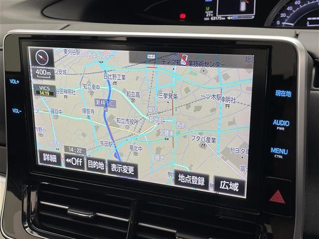 エスティマ アエラス　プレミアム　純正１０型ナビ　両側パワスラ　禁煙　パワーシート　黒ハーフレザー　フルセグＴＶ　ＤＶＤ　バックカメラ　ＥＴＣ　セーフティセンス　衝突軽減　クルコン　車線逸脱　ＬＥＤオートライト　スマートキー　純正ＡＷ（5枚目）