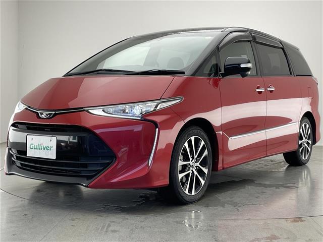 エスティマ アエラス　プレミアム　純正１０型ナビ　両側パワスラ　禁煙　パワーシート　黒ハーフレザー　フルセグＴＶ　ＤＶＤ　バックカメラ　ＥＴＣ　セーフティセンス　衝突軽減　クルコン　車線逸脱　ＬＥＤオートライト　スマートキー　純正ＡＷ（19枚目）