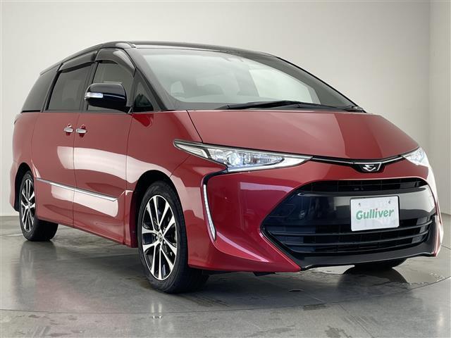 エスティマ アエラス　プレミアム　純正１０型ナビ　両側パワスラ　禁煙　パワーシート　黒ハーフレザー　フルセグＴＶ　ＤＶＤ　バックカメラ　ＥＴＣ　セーフティセンス　衝突軽減　クルコン　車線逸脱　ＬＥＤオートライト　スマートキー　純正ＡＷ（43枚目）