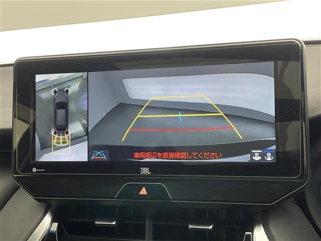 ハリアーハイブリッド Ｚ　レザーパッケージ　純正１２．３型ナビ　ＪＢＬ　調光パノラマルーフ　ＨＵＤ　デジイン　全方位カメラ　ＢＳＭ　黒革　ベンチレーション　シートヒーター　ＥＴＣ２．０　前後ドラレコ　セーフティセンス　衝突軽減　追従クルコン（6枚目）