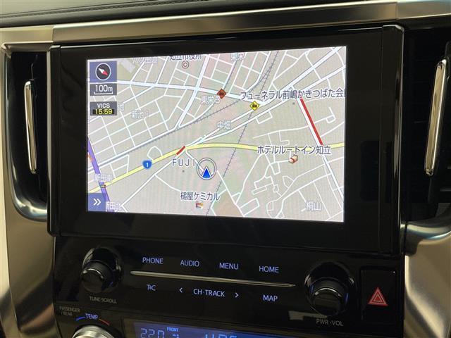 アルファードハイブリッド Ｘ　純正９型ＤＡナビ　デジイン　ムーンルーフ　禁煙　ＥＴＣ２．０　純正ドラレコ　ＡＣ１００Ｖ　セーフティセンス　衝突軽減　追従クルコン　ＬＥＤオートライト　ＢＳＭ　バックカメラ　ｎａｎｏｅ　フォグ　ＵＳＢ（5枚目）