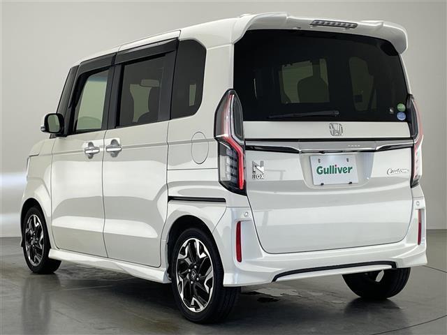 Ｎ－ＢＯＸカスタム Ｇ・Ｌターボホンダセンシング　純正８型ナビ　ホンダセンシング　禁煙車　パドルシフト　両側パワスラ　バックカメラ　黒ハーフレザー　ＬＥＤオートライト　フォグ　追従クルコン　フルセグ　ＤＶＤ　ドラレコ　ＥＴＣ　衝突軽減　レーンキープ（20枚目）