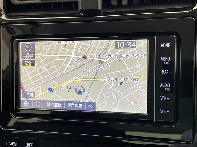 プリウス Ａツーリングセレクション　純正ナビ　全方位カメラ　アドバンストパーク　ＨＵＤ　禁煙　ＢＳＭ　フルセグ　ＤＶＤ　前後ドラレコ　ＥＴＣ　セーフティセンス　衝突軽減　追従クルコン　ＬＥＤオートライト　ＡＣ１００Ｖ電源　シートヒーター（5枚目）