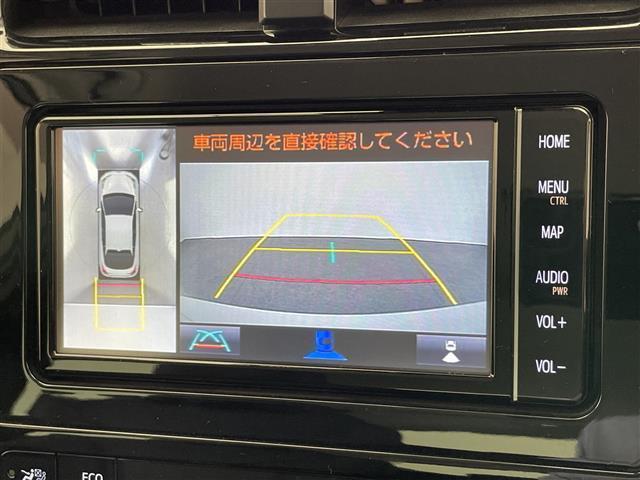 プリウス Ａツーリングセレクション　純正ナビ　全方位カメラ　アドバンストパーク　ＨＵＤ　禁煙　ＢＳＭ　フルセグ　ＤＶＤ　前後ドラレコ　ＥＴＣ　セーフティセンス　衝突軽減　追従クルコン　ＬＥＤオートライト　ＡＣ１００Ｖ電源　シートヒーター（6枚目）