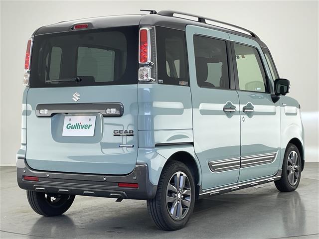 スペーシアギア ハイブリッドXZ 純正9型ナビ 全方位カメラ シートヒーター 禁煙 デュアルカメラブレーキ パーキングセンサー 衝突軽減 追従クルコン 両側パワスラ フルセグTV DVD LEDオートライト フォグ ETC 純正アルミ(44枚目)