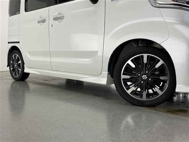 スペーシアカスタム ハイブリッドXS 社外8型ナビ 全方位カメラ シートヒーター 禁煙車 フルセグTV DVD ドラレコ ETC ハーフレザー 両側パワスラ 衝突軽減 車線逸脱 パーキングセンサー LEDオートライト フォグ 純正マット(28枚目)