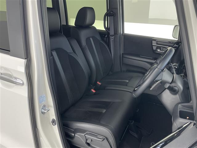 N-BOXカスタム Lターボ 社外ナビ シートヒーター 禁煙車 ホンダセンシング Bluetooth フルセグ DVD 前後ドラレコ ETC 両側パワスラ 衝突軽減 追従クルコン LEDオートライト 黒ハーフレザー パドルシフト(20枚目)
