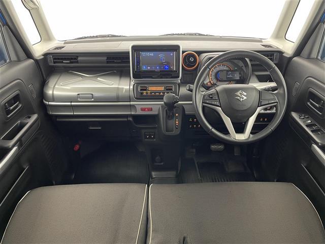 スペーシアギア ハイブリッドXZ 純正ディスプレイ バックカメラ 禁煙車 Bluetooth デュアルセンサーブレーキ 衝突軽減 車線逸脱 シートヒーター 前後ドラレコ 両側パワスラ ルーフレール サーキュレーター LEDオートライト(2枚目)