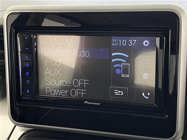 スペーシアギア ハイブリッドXZ 純正ディスプレイ バックカメラ 禁煙車 Bluetooth デュアルセンサーブレーキ 衝突軽減 車線逸脱 シートヒーター 前後ドラレコ 両側パワスラ ルーフレール サーキュレーター LEDオートライト(3枚目)