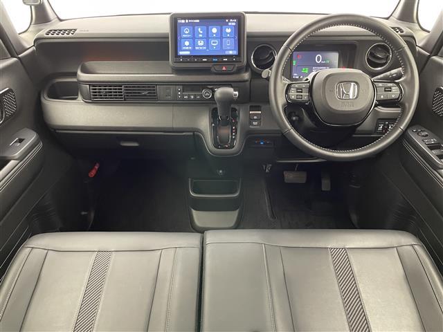 N-BOXカスタム コーディネートスタイル 純正8型ナビ シートヒーター 禁煙車 ハーフレザー バックカメラ 前後ドラレコ 電動パーキング ホンダセンシング 衝突軽減 追従クルコン ハンドル支援 コーナーセンサー ツートーン LEDオートライト(2枚目)
