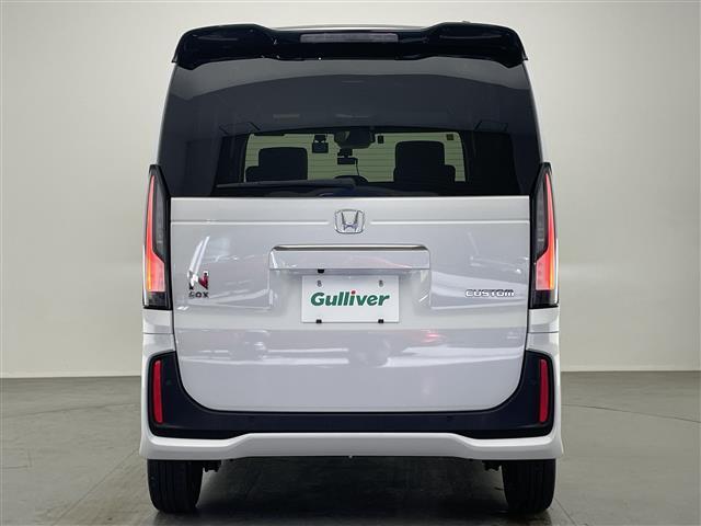 N-BOXカスタム コーディネートスタイル 純正8型ナビ シートヒーター 禁煙車 ハーフレザー バックカメラ 前後ドラレコ 電動パーキング ホンダセンシング 衝突軽減 追従クルコン ハンドル支援 コーナーセンサー ツートーン LEDオートライト(38枚目)