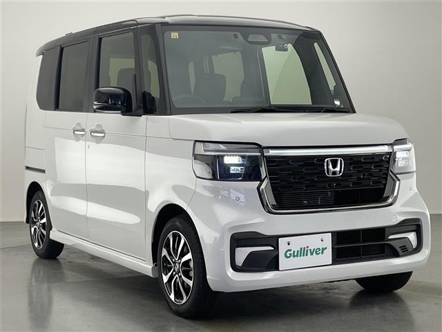 N-BOXカスタム コーディネートスタイル 純正8型ナビ シートヒーター 禁煙車 ハーフレザー バックカメラ 前後ドラレコ 電動パーキング ホンダセンシング 衝突軽減 追従クルコン ハンドル支援 コーナーセンサー ツートーン LEDオートライト(41枚目)