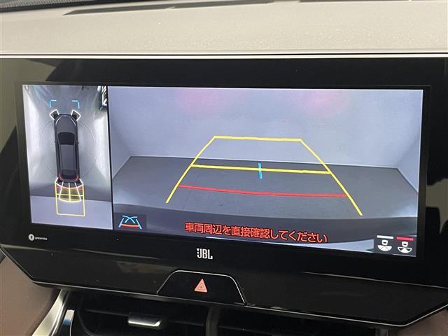 ハリアーハイブリッド Ｚ　レザーパッケージ　純正１２．３型ナビ　全方位カメラ　禁煙　ＪＢＬサウンド　黒革　シートヒーター　シートベンチレーション　ワイヤレス充電　セーフティセンス　衝突軽減　追従クルコン　ＢＳＭ　コーナーセンサー　電動リアゲート（4枚目）