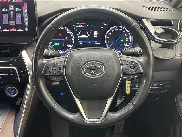 ハリアーハイブリッド Ｚ　レザーパッケージ　純正１２．３型ナビ　全方位カメラ　禁煙　ＪＢＬサウンド　黒革　シートヒーター　シートベンチレーション　ワイヤレス充電　セーフティセンス　衝突軽減　追従クルコン　ＢＳＭ　コーナーセンサー　電動リアゲート（10枚目）