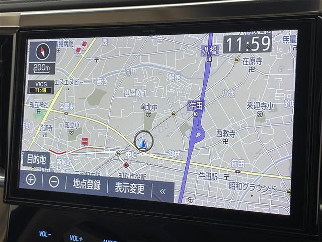 アルファード 2.5G 純正10型ナビ モデリスタエアロ 禁煙車 デジタルインナーミラー ベージュレザー シートヒーター シートベンチレーション セーフティセンス 衝突軽減 追従クルコン コーナーセンサー LEDオートライト(3枚目)