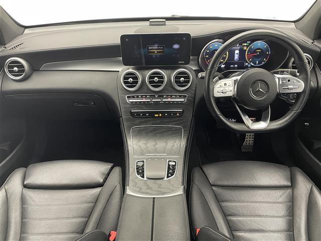 ＧＬＣ ＧＬＣ２２０ｄ　４マチック　クーペ　ＡＭＧライン　純正１２．３型ＤＡナビＴＶ　サンルーフ　禁煙　Ｂｕｒｍｅｓｔｅｒ　黒革　レザーエクスクルーシブパッケージ　シートベンチレーション　衝突軽減　追従クルコン　ＢＳＭ　全方位カメラ　コーナーセンサー　ＬＥＤ（2枚目）