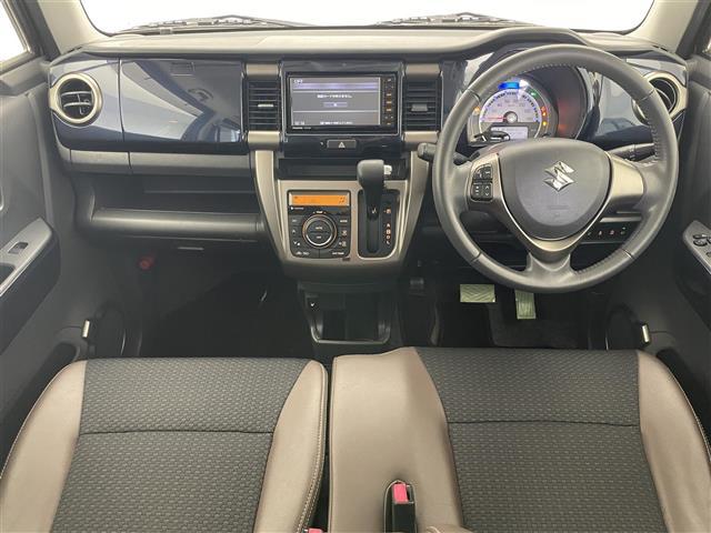 ハスラー ＪスタイルＩＩＩ　純正ナビ　シートヒーター　禁煙　茶ハーフレザー　ＥＴＣ　フルセグ　Ｂｌｕｅｔｏｏｔｈ　ＤＶＤ　セーフティサポート　衝突軽減　レーンキープ　ＨＩＤオートライト　アイドリングストップ　スマートキー　フォグ（2枚目）