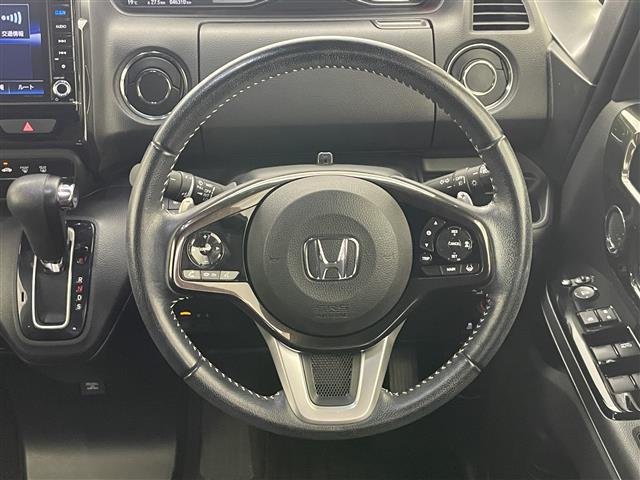 N-BOXカスタム G・EXターボホンダセンシング 純正8型ナビ 禁煙 バックカメラ 両側パワスラ ETC ドラレコ パドルシフト ホンダセンシング 衝突軽減 追従クルコン LEDオートライト Bluetooth フルセグ DVD スマートキー フォグ(6枚目)