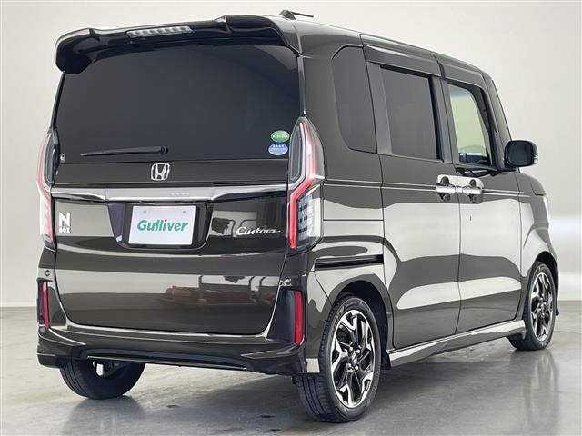 N-BOXカスタム G・EXターボホンダセンシング 純正8型ナビ 禁煙 バックカメラ 両側パワスラ ETC ドラレコ パドルシフト ホンダセンシング 衝突軽減 追従クルコン LEDオートライト Bluetooth フルセグ DVD スマートキー フォグ(39枚目)