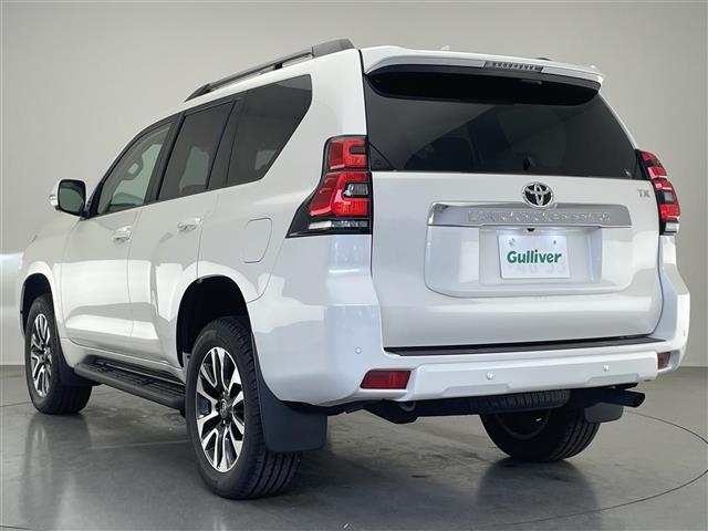 ランドクルーザープラド TX Lパッケージ メーカーナビ9型 ムーンルーフ 全方位 禁煙 ETC2.0 ベージュ革 ベンチレーション シートヒーター セーフティセンス 衝突軽減 追従クルコン LEDライト BSM ルーフレール コーナーセンサー(19枚目)