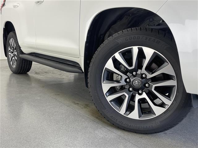 ランドクルーザープラド TX Lパッケージ メーカーナビ9型 ムーンルーフ 全方位 禁煙 ETC2.0 ベージュ革 ベンチレーション シートヒーター セーフティセンス 衝突軽減 追従クルコン LEDライト BSM ルーフレール コーナーセンサー(37枚目)