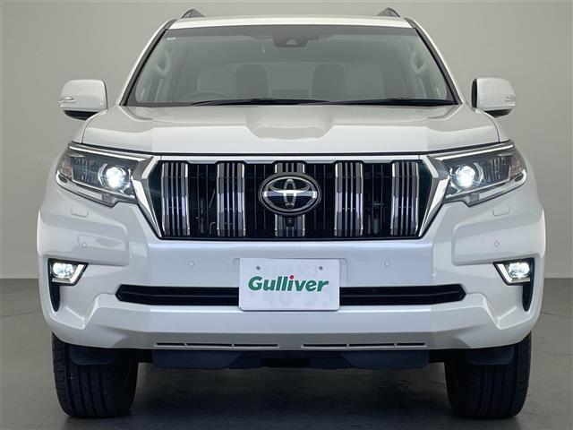 ランドクルーザープラド TX Lパッケージ メーカーナビ9型 ムーンルーフ 全方位 禁煙 ETC2.0 ベージュ革 ベンチレーション シートヒーター セーフティセンス 衝突軽減 追従クルコン LEDライト BSM ルーフレール コーナーセンサー(38枚目)