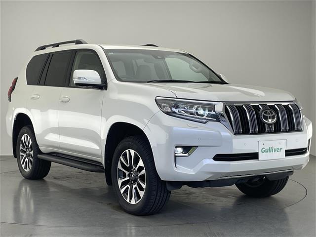 ランドクルーザープラド TX Lパッケージ メーカーナビ9型 ムーンルーフ 全方位 禁煙 ETC2.0 ベージュ革 ベンチレーション シートヒーター セーフティセンス 衝突軽減 追従クルコン LEDライト BSM ルーフレール コーナーセンサー(42枚目)