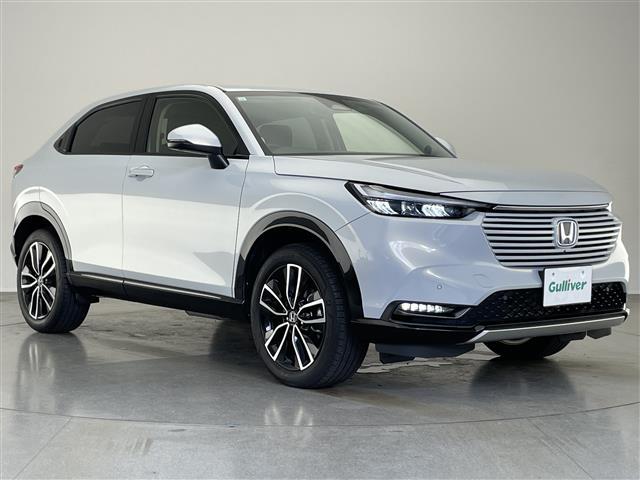 ヴェゼル e:HEV Z 純正9型ナビTV 全方位カメラ 禁煙車 ハーフレザー シートヒーター ワイヤレス充電 ホンダセンシング 衝突軽減 追従クルコン BSM 電動リアゲート 純正ドラレコ ETC2.0 LEDオートライト(41枚目)