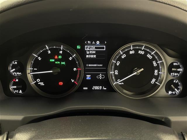 ランドクルーザー ZX 純正9インチナビ 全方位カメラ サンルーフ ルーフレール BSM 黒レザーシート センターデフロック パワーシート シートヒーター シートベンチレーション ステアリングヒーター ACC ETC(26枚目)