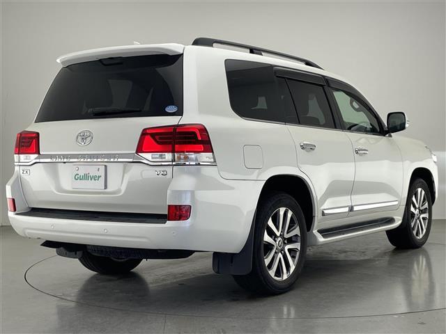 ランドクルーザー ZX 純正9インチナビ 全方位カメラ サンルーフ ルーフレール BSM 黒レザーシート センターデフロック パワーシート シートヒーター シートベンチレーション ステアリングヒーター ACC ETC(42枚目)