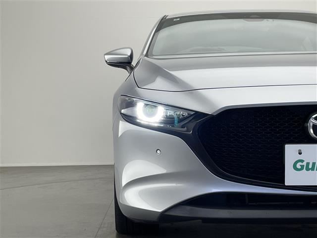 MAZDA3ファストバック 20Sバーガンディ セレクション 純正8.8型ナビ BOSE 赤革 禁煙 HUD BSM HDMI パドルシフト 追従クルコン フルセグ DVD パワーシート シートヒーター ETC ドラレコ LEDライト 衝突軽減 コーナーセンサー(35枚目)