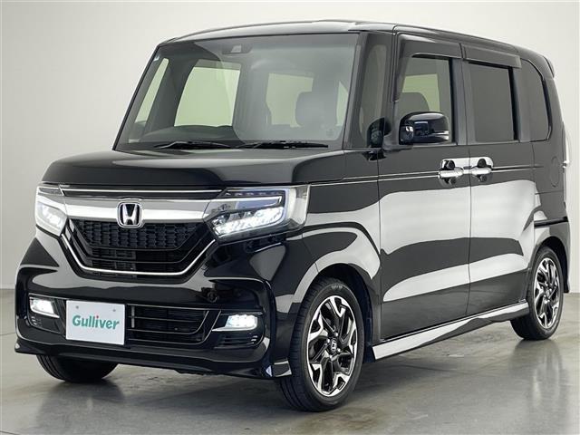 Ｎ－ＢＯＸカスタム Ｇ・ＥＸターボホンダセンシング　純正８型ナビ　バックカメラ　追従クルコン　禁煙　フルセグ　ＤＶＤ　パドルシフト　黒ハーフレザー　両側パワスラ　ホンダセンシング　ＥＴＣ　ＬＥＤオートライト　衝突軽減　ハンドル支援　誤発進抑制　フォグ（16枚目）
