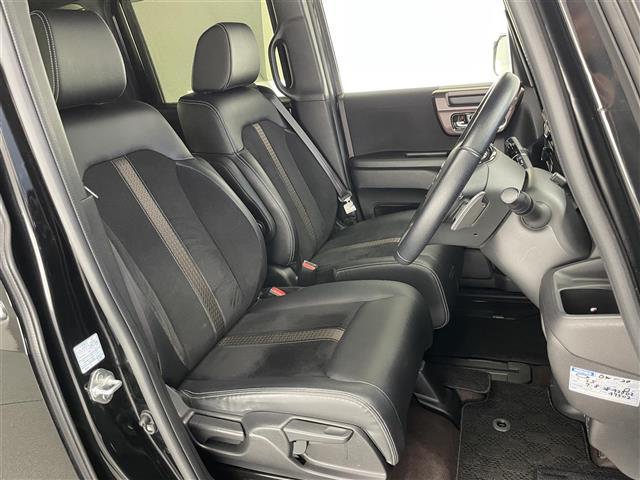 Ｎ－ＢＯＸカスタム Ｇ・ＥＸターボホンダセンシング　純正８型ナビ　バックカメラ　追従クルコン　禁煙　フルセグ　ＤＶＤ　パドルシフト　黒ハーフレザー　両側パワスラ　ホンダセンシング　ＥＴＣ　ＬＥＤオートライト　衝突軽減　ハンドル支援　誤発進抑制　フォグ（19枚目）