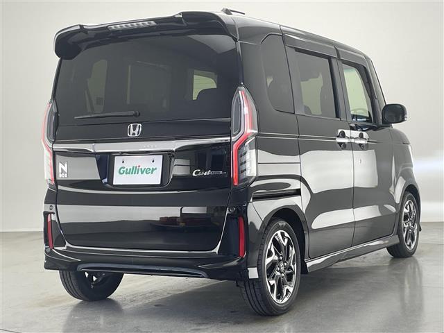 Ｎ－ＢＯＸカスタム Ｇ・ＥＸターボホンダセンシング　純正８型ナビ　バックカメラ　追従クルコン　禁煙　フルセグ　ＤＶＤ　パドルシフト　黒ハーフレザー　両側パワスラ　ホンダセンシング　ＥＴＣ　ＬＥＤオートライト　衝突軽減　ハンドル支援　誤発進抑制　フォグ（43枚目）